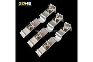 Heavy Duty Curtain Bracket Double Wall Mounted Curtain Track Holder Bracket Metal Curtain Rail Brackets Iron Install Brackets