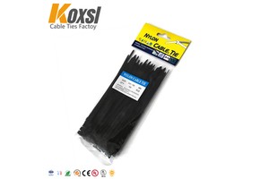 Flame Retardant Nylon Cable Ties Eco Friendly High Tensile Strength Factory Wholesale for Electrical Use