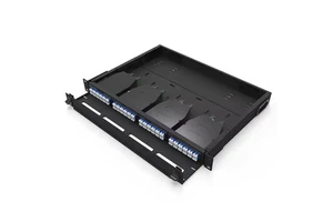 1U 24 Port Swing-out SC LC 19 Inches Plastic 24 Cores Rotary ODF Fiber Optical Patch Panel
