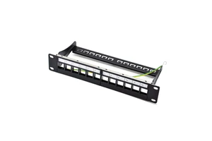 MT-4204 19 Inch Blank Type Patch Panel 12 24 Port 1u Blank Patch Panel