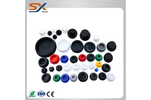 Customizable Silicone Rubber Stopper Plug Various Sizes NBR/EPDM Cover Cap Silicone Rubber End Caps