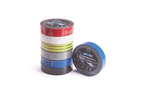 Safety Insulation Tape Pvc Electrical Tape High Quality 0.13mm Flame Retardant Black Electric PVC Insulating Tape Manufacturer