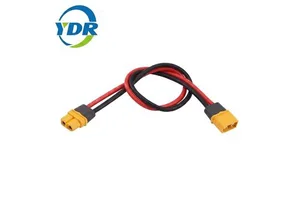 XT60 Male Female Adapter Cable XT60H Plug Connector 2P Pins XT60 Extension Cable Power Application XT60H Wire Core Cable Wires