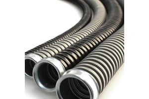 Flame Retardant PVC Coated Metal Flexible Conduit Excellent Flexibility Insulation Industrial Cable Protection Conduit