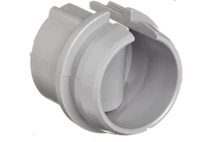 Gray Non-Metallic Cable Connector, Snap Style, Push in Electrical Conduit &Fittings