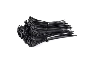 Factory In Stock Self-Locking Heavy Duty High Quality Strong Nylon Cable Tie Zip Tie Acid & Alkali Resistant 250mm Length