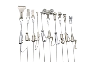 M10 Universal Brass & Copper Cable Gripper Stainless Steel Wire Suspension Cable Ropes Clip Universal Wire Rope Clip