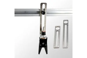 Single Groove Fixing Bracket - Universal Mounting Solution For Electrical Conduits