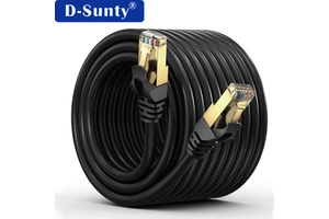 SFTP Patch Cord Cat6 Cat6A Cat7 Cat8 Indoor Outdoor Ethernet Cable 10M 20M 25M 30M 50M LAN Network Communication Cable