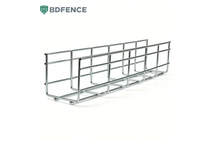 Galvanized Low Carbon Steel Wire Mesh Cable Tray 50/100/300mm OEM ODM Basket Cable Tray Data Center Industrial Cable Management