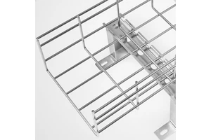 Under Desk Cable Management Trays Cable Organizer Wire Mesh Cable Tray Galvanized or Stainless Steel