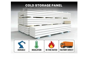 PU/PIR Insulation Sandwich Panels For Cold Storage - Fireproof Cold Room Panels For Chiller/Refrigerated Warehouse