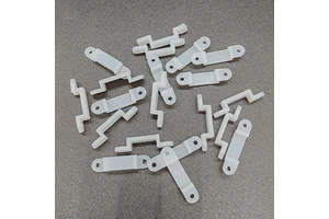Waterproof LED Strip Fixing Silicone Cable Clips End Cover Caps & Sleeve Plugs for LED Light Strip Installation Accessories