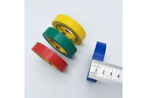 Pvc Electric Insulating Tape Custom Electrical Tape Self Adhesive Black Color Electric Tape Roll