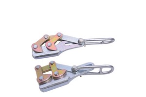 Customized Alloy Steel Dual Cam Wire Grip Cable Clips for Ground Wire and Cable Adjustment Work Various Kinds