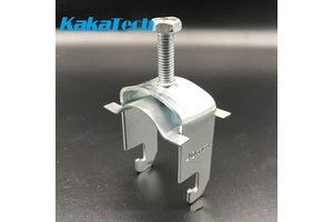 Hot Dip Galvanized HDG One Piece Single Cable Clamps Cable Clips for 1-5/8" Unistrut Channels