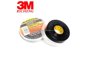 3M Super 33+ Black Vinyl Electrical Tape Black Strong Flame Retardant Adhesive Fireproof Rubber PVC Electrical Insulating Tape