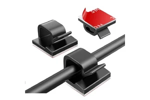 3M Self-Adhesive Silicone Cable Clamp Nylon Plastic Cable Organizer Clip for Car Wiring