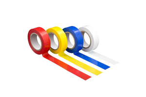 Custom 19mm 10m Black White Color Water Proof Pvc Wiring Electrical Insulating Tape