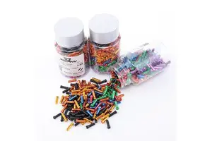 50 Pcs/Lot Bicycle Cable End Caps Aluminum Alloy Brake Shifter Inner Cable Tips Crimps Bicycles Derailleur Shift Wire Ferrules