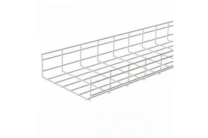 Custom Size 50mm to 150mm Height Wire Mesh Cable Tray Heavy Duty Steel Wire Basket Tray Manufacturer