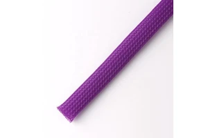 Braided Sleeve PET Audio Cable Sleeves Electrical End Cap for Cable Protection