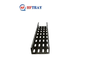 Factory Wholesale Electrical 300mm Hot Dip Galvanized Heavy Duty Perforated Cable Tray Waterproof Industrial Cable Tray