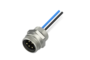 Pin Connector Cable Electric Wires and Cable M12 Connector 5 Pin