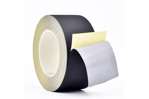 Black Heat-resistant Acetate Cloth Electrical Tape Flame Retardant Adhesive Tape Acrylic for Masking Wire Harness Insulation