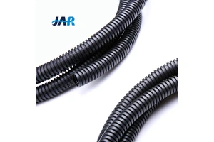Factory Price Cable Protection PA6 Open Corrugated Tube Nylon Pipe Non Metallic Liquid Tight Flexible Conduit