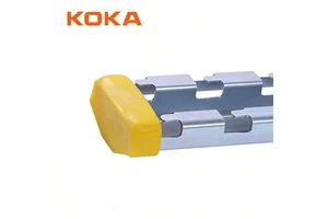 Different Color Wire Mesh Cable Tray Rubber PVC End Caps