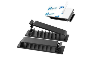 Plastic Adhesive Cable Tie Mount Clips, Self-Adhesive Wire Holder for Cable Fixing, Factory Supply