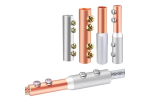 Push-On Cable Connectors- No-Crimp, Tool-Free Wiring for Copper & Aluminum Wires
