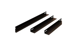 Durable Black Metal Powder Coated Heavy Duty Customized L-Shaped Triangle Support Brackets for Industrial & DIY Applications