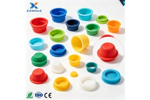 XINHUA Hot Sale High Temperature Resistant EPDM Custom Rubber Cap For Pipe End Sealing