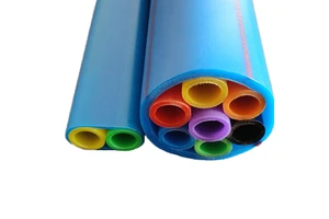 High Pressure Flexible Durable HDPE Micro Cable Bundle Pipe Factory Direct Optical Fiber Underground Tunnel Conduit for Subway