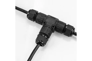 3 Way T Shape Cable Connector for Electrical Connection