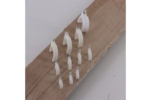 High Quality Durable Self-Locking 6mm Acid & Alkali Resistant Adjustable Plastic Round Cable Clips