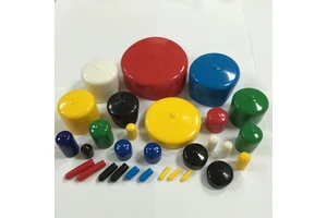 Flexible Vinyl End Caps for protection with Many Sizes plastic end caps