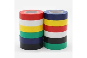 Custom PVC Electrical Insulation Tape Flame Retardant High Voltage Black PVC Insulating Winding Tape