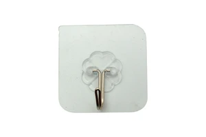 Bathroom Kitchen Punch-Free Magic Bracket Hooks Nail-Free Traceless Wall Mounted Strong Adhesive Patch Self-Adhesive Hook