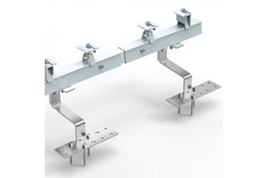 Coating Same Color As Frame Solar Mounting Bracket