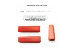 Electric Heating Aluminium End Cap/Plug 20m Length Industrial Use Inner Bore Size 12mm X 5mm