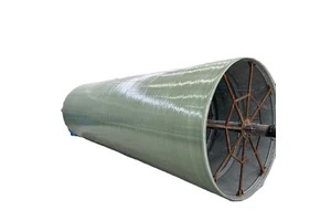The Factory Supplies Custom-cut and Processed Fiberglass Reinforced Plastic (FRP) Glass Fiber Pipes For Underground Pipelines.