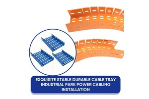 Export Grade Perforated Cable Tray Multiple Colors Multiple Materials Customization Competitive Price International Standard