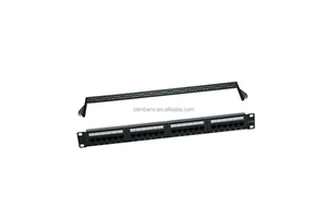 Patch Panel 24 Port Cat5e Cat6 Cat6a