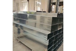 Galvanized Steel Ventilated Cable Tray for Industrial Construction Use Cable Laying