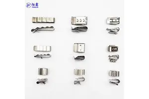 Stainless Steel Solar Cable Clips Management PV Wire Clip Fastener