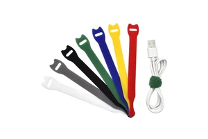 Eco-Friendly Nylon Cable Tie Reusable Hook and Loop Cable Tie
