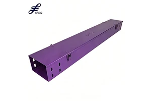 Factory Perforated Steel Cable Trays Anti-Corrosion Finish High Capacity 50,000m/day for Construction